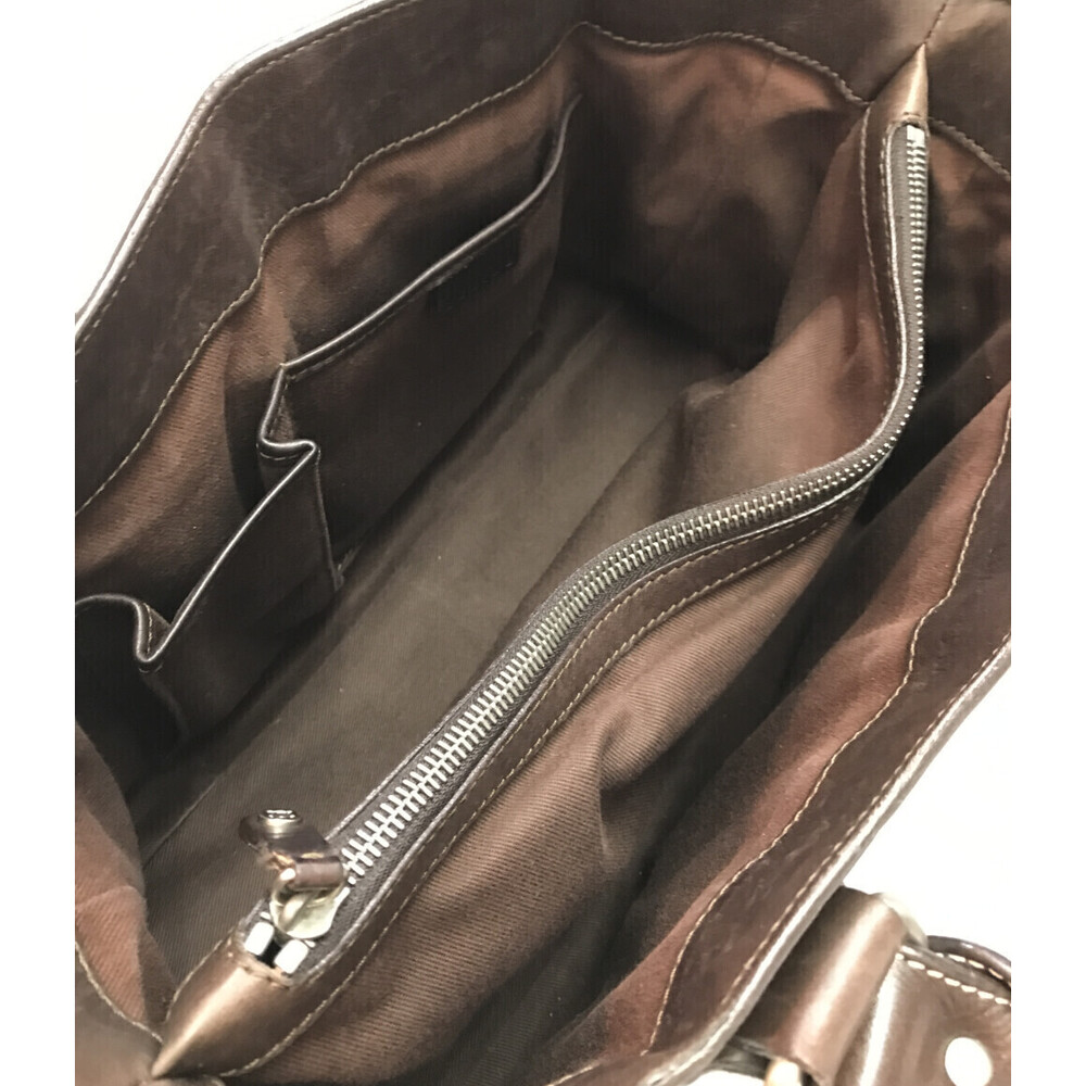 Celine Boogie Bag rolled handles stitching Brown - Picture 3 of 6